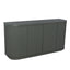 1.6m Veneer Top Buffet Unit - Sage Green