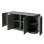 1.6m Veneer Top Buffet Unit - Sage Green