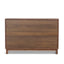 3 Drawers Dresser Unit - Walnut