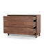 3 Drawers Dresser Unit - Walnut