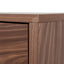 3 Drawers Dresser Unit - Walnut