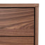 3 Drawers Dresser Unit - Walnut