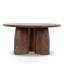 1.5m Round Dining Table - Walnut