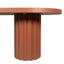2.4m Concrete Dining Table - Terracotta