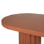 2.4m Concrete Dining Table - Terracotta