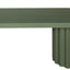 2.4m Concrete Dining Table - Green