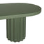 2.4m Concrete Dining Table - Green