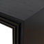 1.5m Console Table - Black