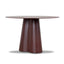 1.2m Tempered Glass Dining Table - Red