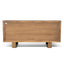 1.83m Elm Sideboard Unit - Dark brown