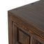 1.83m Elm Sideboard Unit - Dark brown