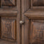 1.83m Elm Sideboard Unit - Dark brown