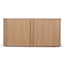 1.7m Wooden Buffets Unit - Natural