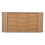 1.7m Wooden Buffets Unit - Natural