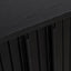 1.7m Wooden Buffets Unit - Full Black