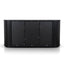 1.7m Wooden Buffets Unit - Full Black