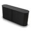 1.7m Wooden Buffets Unit - Full Black