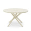 1.2m Outdoor Round Dining Table - Cream White