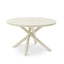 1.2m Outdoor Round Dining Table - Cream White