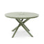 1.2m Outdoor Round Dining Table - Sand Green