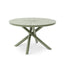 1.2m Outdoor Round Dining Table - Sand Green