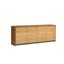 2.1m Tassie Oak Buffet Unit - Natural