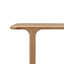 2.1m Messmate Dining Table - Natural