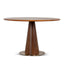 1.2m Round Dining Table - Walnut