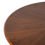 1.2m Round Dining Table - Walnut