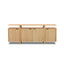 2.1m Buffet Unit - NZ Natural Ash