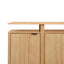 2.1m Buffet Unit - NZ Natural Ash