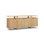 2.1m Buffet Unit - NZ Natural Ash