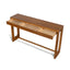 1.5m Console Table - Brown