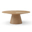 1.83m Oval Dining Table - Ash Natural