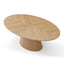 1.83m Oval Dining Table - Ash Natural