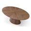 1.83m Oval Dining Table - Walnut