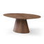 1.83m Oval Dining Table - Walnut