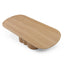 2.39m Oval Dining Table - Ash Natural