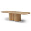 2.69m Oval Dining Table - Ash Natural