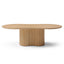 2.39m Freeform Dining Table - Ash Natural