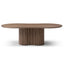 2.39m Freeform Dining Table - Walnut