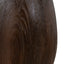 1.6m Elm Console Table - Walnut