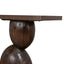 1.6m Elm Console Table - Walnut
