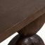 1.6m Elm Console Table - Walnut