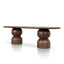 2.5m Dining Table - Walnut