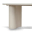 1.8m Oval Dining Table - Ivory Oat