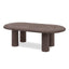 2.1m Dining Table - Dark Brown