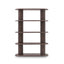 1.7m High Bookshelf - Dark Brown