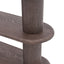 1.7m High Bookshelf - Dark Brown