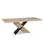 1.95m Dining Table - White Washed Natural